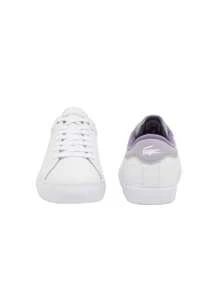 Lacoste Women Sports Shoes - WHT/LTPURP - View 4