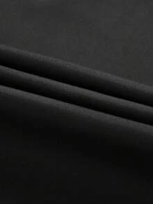 Manfinity Homme Plus Size Men's Long Sleeve Casual Solid Color Hooded Outdoor Windbreaker Zip Up Hoodie Tactical Jacket Waterproof Jacket Men Lightweight Jacket Versatility Waterproof, Men Waterproof Jacket, Men Zip Up Jacket, Tactical Jacket Men, Fall - Black - View 8