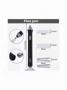 PVC Auto Rotate Eraser Set Precision Sketch Edges Correction For Drawing Art School Office Supplies Smudge Free Student Exam Home Drawing Tool