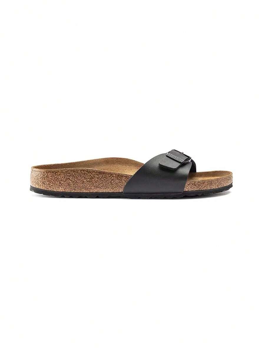 Birkenstock Dép xỏ ngón thường ngày có khóa điều chỉnh Catalina BF dành cho nữ - màu đen - Xem 1
