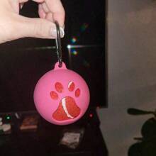 1pc Dog Toy Ball Holder - Leash Attachment, Hands-Free, Pet Toys, Silicone, Lightweight, For All Breeds And Sizes, Fits Standard Tennis Balls