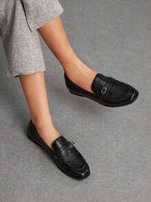 CUCCOO BIZCHIC Women's Flat Shoes Vacation Shoes Summer Spring Shoes Spring Break Easter For Christmas - Black - View 3