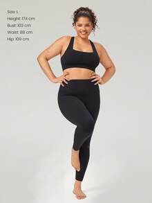 GLOWMODE 女士运动紧身裤 - 黑色 - 查看 9