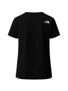 The North Face W S/S SIMPLE DOME SLIM TEE - Black - View 5