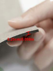 SHEIN 1 件花卉 U 型硅藻泥浴垫 - 防滑速干吸水浴垫，编织硅藻土地垫，具有独特的花朵设计，柔软防滑背衬，耐用，适用于浴室入口 - 橘色 - 查看 3