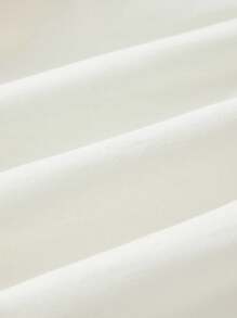 Maija 女士米色蝴蝶结装饰夏季半身裙，波西米亚现代度假浪漫风格，舒适腰部蝴蝶结装饰A字全裙 - 白色 - 查看 12