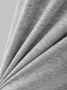 Manfinity Chillmode 男士棕榈树印花圆领短袖休闲 T 恤和抽绳腰短裤套装，度假 - 彩色 - 查看 5