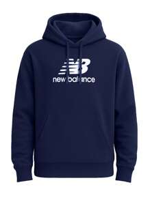 New Balance NB Sport Seasonal Hoodie - NB NAVY (428) - Blue - View 1