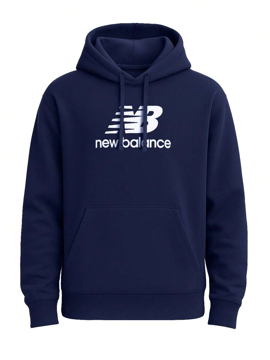 New Balance NB Sport Seasonal Hoodie - NB NAVY (428) - Blue - View 1