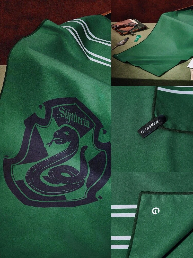 ハリー・ポッター 2ピース ホグワーツ寮 速乾 クールダウン 消臭 ジムワークアウト ランヤードタオル ジムスタジオ トレーニング デイリーアクティブ