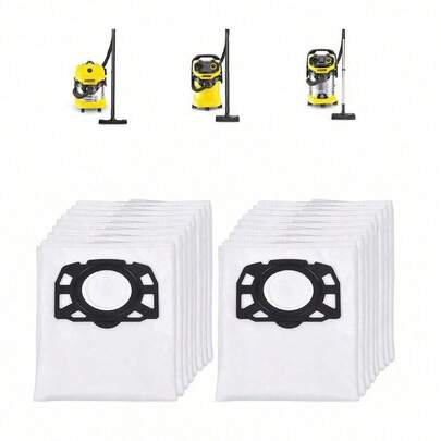 2/5/10 chiếc tương thích với túi đựng bụi Karche WD4 Túi đựng bụi máy hút bụi Túi lọc Phụ kiện máy hút bụi Túi đựng máy hút bụi - Chống rách