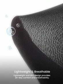 LUVLETTE Dream Curve Air 无线无缝透气透明 T 恤低胸隐形内衣黑色透气粘性基本尺寸自由文胸也适合青少年女孩和儿童 - 黑色 - 查看 3