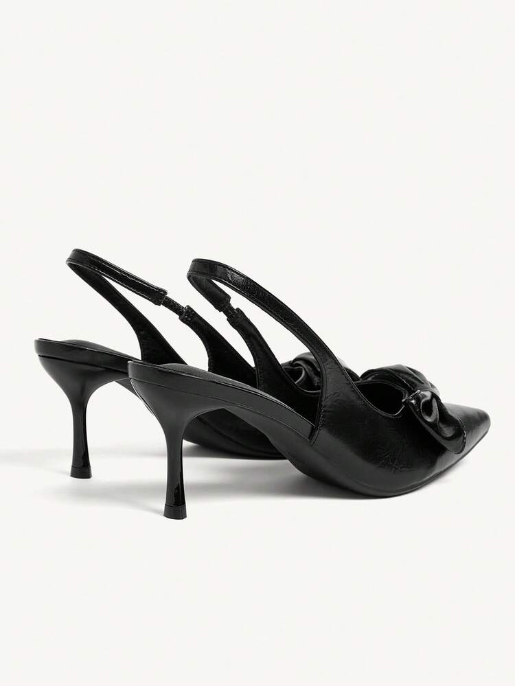 CUCCOO CHICEST Women's Fashionable Silver Elegant Pointed Toe Stilettos