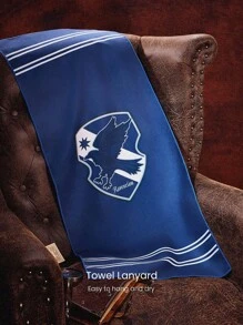 GLOWMODE X 哈利波特两件套霍格沃茨学院速干降温除臭健身房运动挂绳毛巾健身房工作室训练日常活动