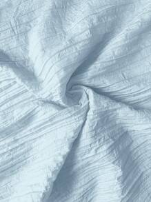 Sylviya 舒适亲肤的蓝色露背长款派对连衣裙，饰有3D立体花朵，浅蓝色长款连衣裙，粉蓝色连衣裙，夏季长款连衣裙，婴儿蓝连衣裙，女士休闲连衣裙，度假连衣裙 - 藍色 - 查看 7