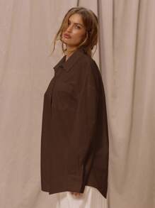 MUSERA Camisa de manga larga para vacaciones, elegante ropa de playa bohemia, romántica, de Ibiza, mineral, oversize, para aeropuerto, playa, Navidad, otoño, invierno, elegante