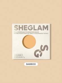 SHEGLAM 全覆蓋粉底霜樣品-竹子 品牌 美容 化妝 化妝品 適合女性與女孩 完美搭配冬季 Y2K 時尚 流行 生日禮物 假期 派對準備就緒 最佳顏色