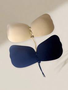 SHEIN 2 件装女士女神拉拉杯文胸贴，透气舒适 - 彩色 - 查看 4