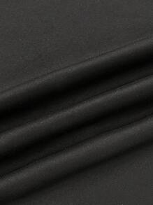 Manfinity Dauomo Áo hoodie họa tiết minh họa hình người cho nam, áo nỉ dài tay tối giản nhiều màu sắc thoải mái, quà tặng cho người hâm mộ bóng rổ - màu đen - Xem 5