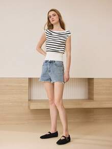 MOTF PREMIUM WOMEN'S COMMUTING CASUAL COMFORTABLE VERSATILE MARY JANE SQUARE TOE FLAT SHOES FOR CHRISTMAS - Black - View 10