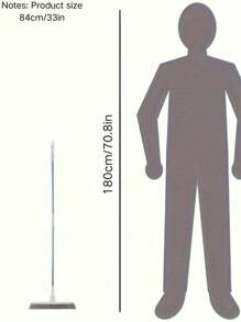 SHEIN 1PC Long Handle Floor Brush Hard Bristle Cleaning Tool For Tile Gaps Corners Bathroom Toilet Kitchen Deep Cleaning Home Essentials Mothers Day Gift Housewarming Present