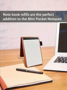 SHEIN 5PCS Set 3X5 Inch Lined Memo Pads Writing Notebooks 30 Sheets Each Multi Purpose For School Office Supplies Study Work Stationery Essentials - White - View 9