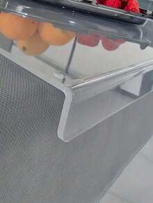 قطعة واحدة من لوح التقطيع الشفاف المقاوم للانزلاق من الأكريليك، مناسب للمطبخ والمنزل والمطعم وحماية السطح، لتقطيع الفواكه والخضروات، مستلزمات المطبخ، ضروريات الشقة، هدية عيد الأم - متعدد الألوان - مشاهدة 2