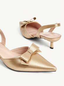 CUCCOO CHICEST Nouvelles mules pour femmes à bout pointu rouge, talon fin et sans dos