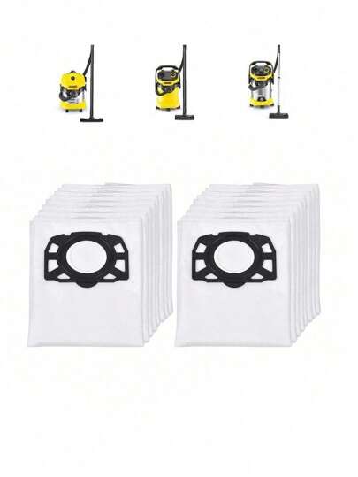 2/5/10 chiếc tương thích với túi đựng bụi Karche WD4 Túi đựng bụi máy hút bụi Túi lọc Phụ kiện máy hút bụi Túi đựng máy hút bụi - Chống rách