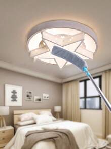 1 cái chổi lau bụi có thể điều chỉnh, chổi lau bụi có thể thu vào, chổi lau bụi khe hở dưới gầm thiết bị, chổi lau bụi sợi nhỏ có cán dài, chổi lau bụi cho giường. Chổi lau bụi khe hở dưới gầm đồ đạc trần cao, chổi lau bụi gia dụng có thể thu vào, dùng cho vệ sinh khô và ướt, đa năng - Chổi lau bụi đa năng cho ghế sofa, giường và đồ nội thất - Đồ dùng vệ sinh - Màu xanh lam - Xem 3