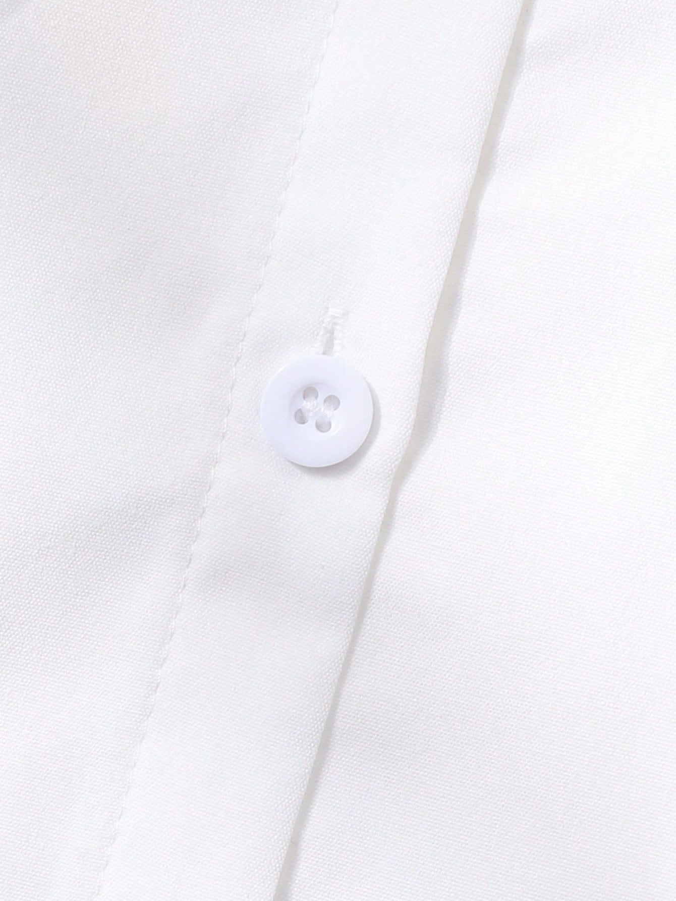 SHEIN بلوزة بأكمام فقاعية مزينة باللؤلؤ للبنات، ور...