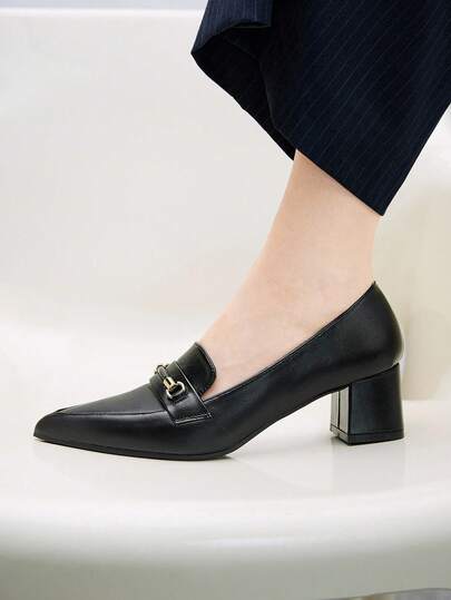 CUCCOO BIZCHIC Women's Pointed Toe Daily Commute Fashion High Heel Pumps