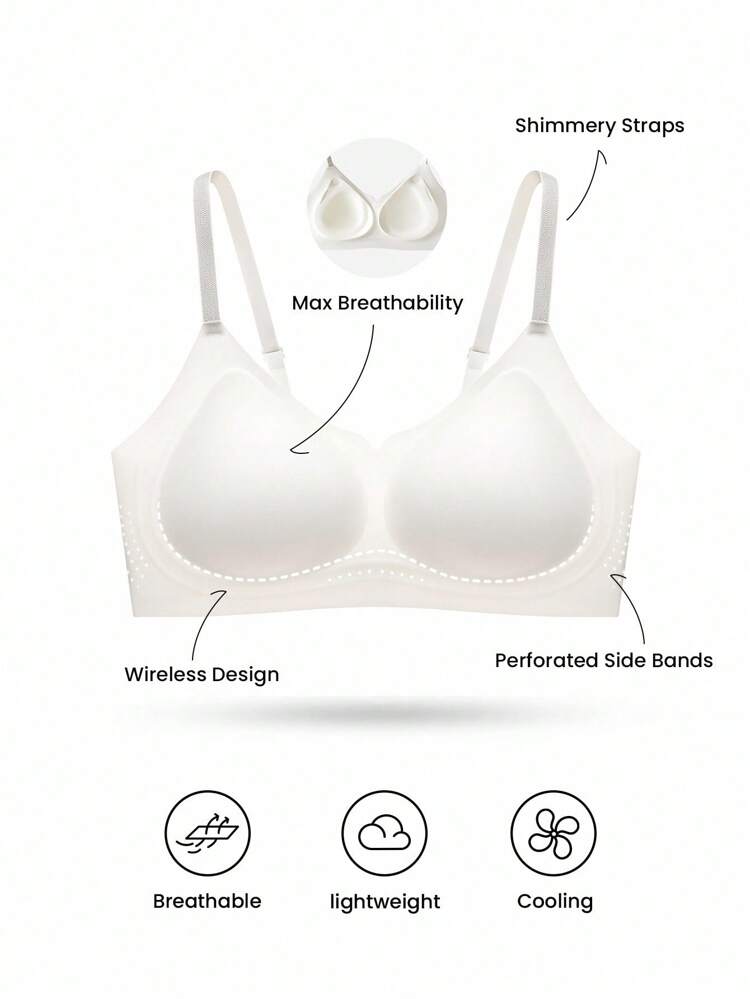 Dream Curve Air Wireless Breathable Plunge Bra