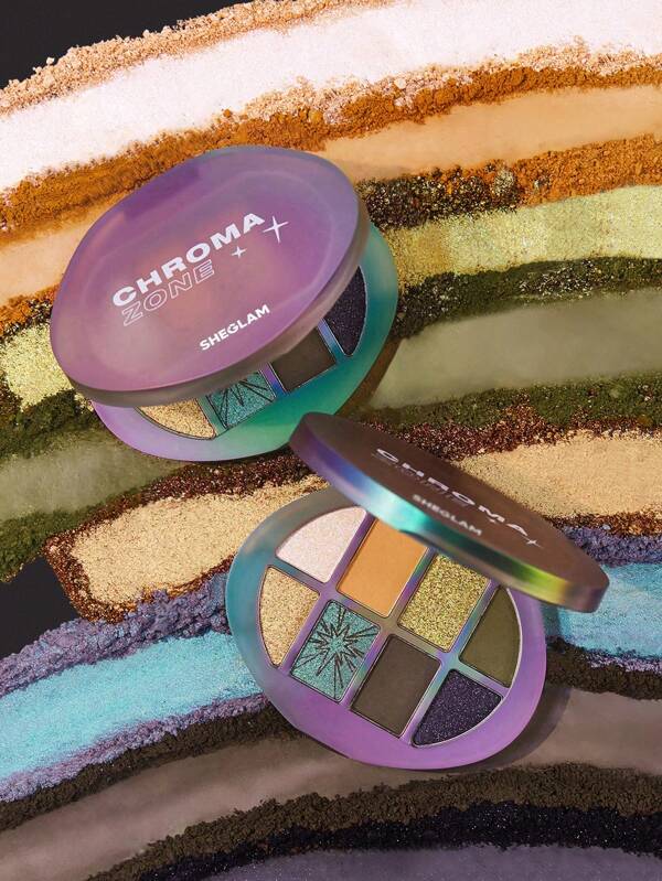 SHEGLAM Chroma Zone Lidschatten Palette-Time Warp