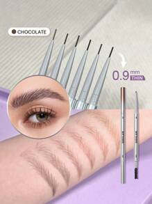 SHEGLAM Ultra Slim 眉筆-Chocolate 品牌 美容 化妝 化妝品 適合女性與女孩 完美搭配冬季 Y2K 時尚 流行 生日禮物 假期 派對準備就緒 最佳顏色 - Chocolate - 查看 1