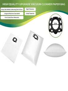 1/5/10pcs Compatible With Karche Dust Bag WD4 Vacuum Cleaner Dust Bag Filter Bag Sweeping Machine Accessories - White - View 5