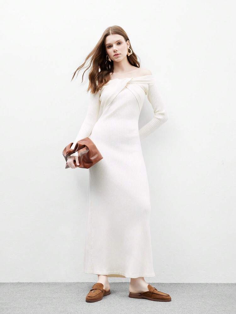 CUCCOO BIZCHIC Women's Fashionable Brown Suede Comfortable Commuter Flat Mule Slip-On Shoes, Suitable For Outdoor, Shopping, Work, Daily Wear, Versatile For Christmas Spring Shoes