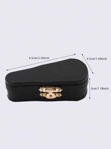 SHEIN 1 件迷你乐器手工小提琴模型 - 黑色 - 查看 5