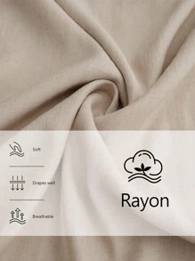 Aalyst 女式法式优雅奢华极简主义高端休闲度假通勤舒适纯色棉混纺褶皱腰褶 A 字形后腰抽绳侧袋长袖超长连衣裙，春/秋/冬 - 杏色 - 查看 6