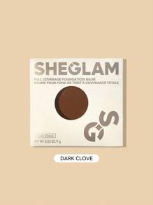 SHEGLAM 全遮瑕粉底霜樣品-深色丁香持久無瑕保濕粉底控油色彩校正遮瑕膏無毛孔遮瑕不油膩不結塊更光滑的乳霜粉底粉底 - Dark Clove - 查看 1
