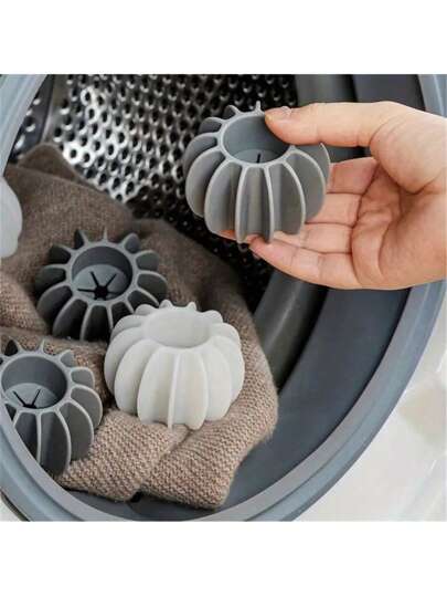 SHEIN 10个装洗衣球去污防缠绕洗衣机专用清洁魔力洗衣球