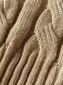 SHEIN Young Girl Ribbed Knit Sweater Vest With Cable Texture, Elegant & Cute, High Quality, Warm & Soft, Versatile For Play, Daily Wear, School, Autumn & Winter,Pairing White Shirt,Back To School Season.College Style, Girls Sweater Vest Cable Knit Sweater Vest Tween Sweater Vest Girls Knitted Vest Kids Sweater Vest Fall