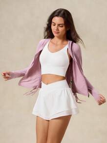 OutZeal Women UV Protection Cool Touch Silky Soft Drawstring Sun-Proof Jacket Daily Casual