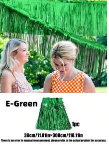 1PC Backdrop Hanging Rain String Curtain Decor Tassel Garland Banner For Weddings Birthdays And OtherCelebrations Festival Celebration Decorations - Multicolor - View 12