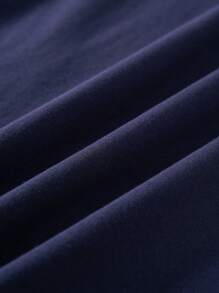 Batwheels X SHEIN 青少年男孩休闲汽车印花圆领短袖T恤，夏季