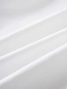 Batwheels X SHEIN 夏季男童休闲汽车印花圆领短袖T恤和短裤