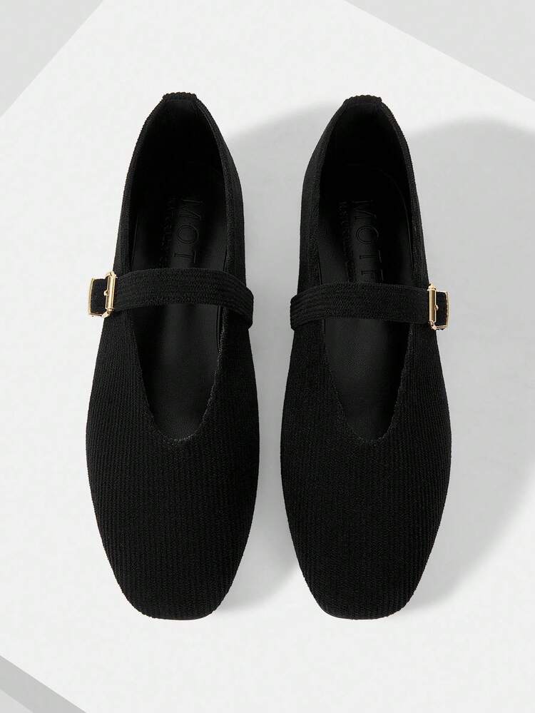 WOMEN'S COMMUTING CASUAL COMFORTABLE VERSATILE MARY JANE SQUARE TOE FLAT SHOES FOR CHRISTMAS SPRING SHOES