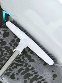 SHEIN 1PC Long Handle Floor Brush Hard Bristle Cleaning Tool For Tile Gaps Corners Bathroom Toilet Kitchen Deep Cleaning Home Essentials Mothers Day Gift Housewarming Present