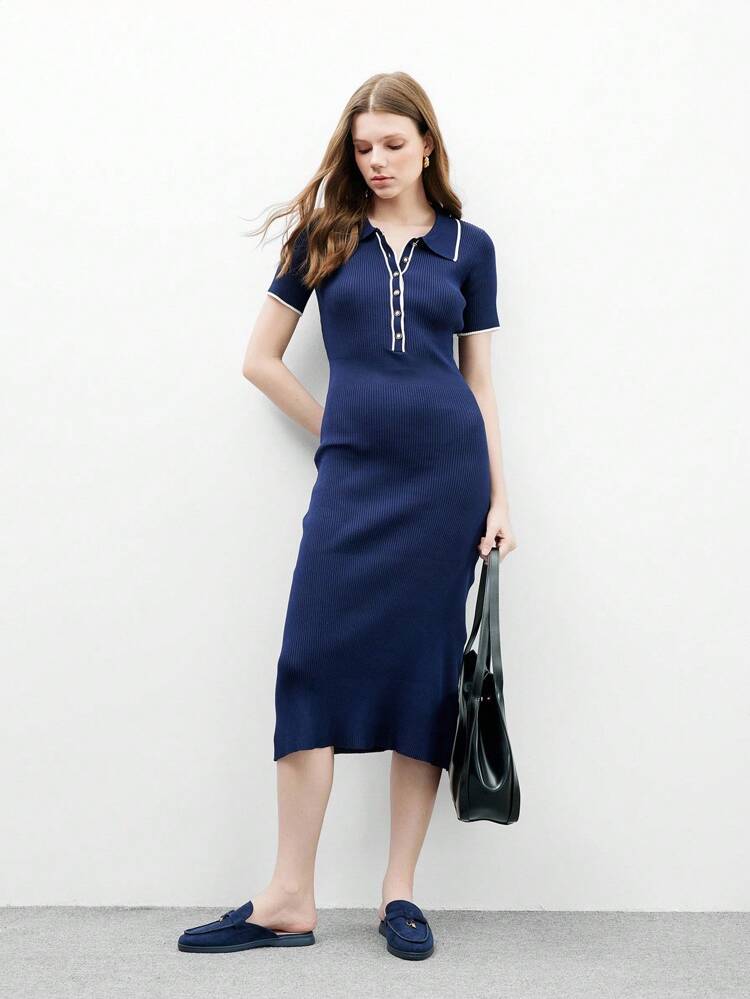 CUCCOO BIZCHIC Women Comfortable Suede Flat Mule Slip-On Shoes, Fashion Casual Daily Wear Outdoor Walking Work Office Loafer, Blue For Christmas Spring Shoes