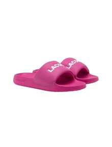 Lacoste Women Slides - PINK/WHITE - View 2